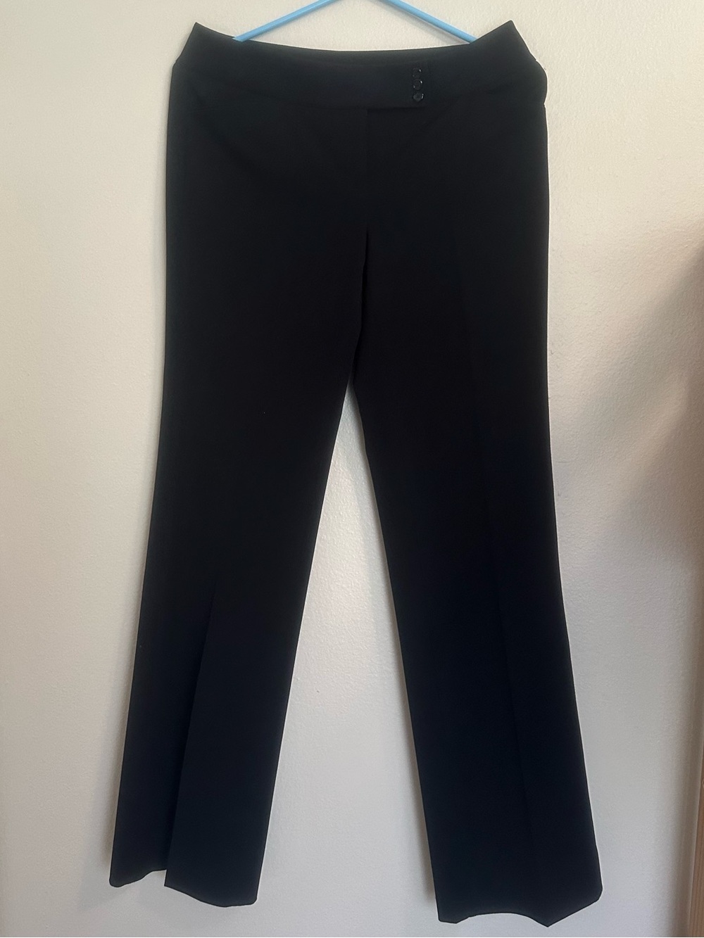 White House Black Market Black Boot Cut Dress Pants